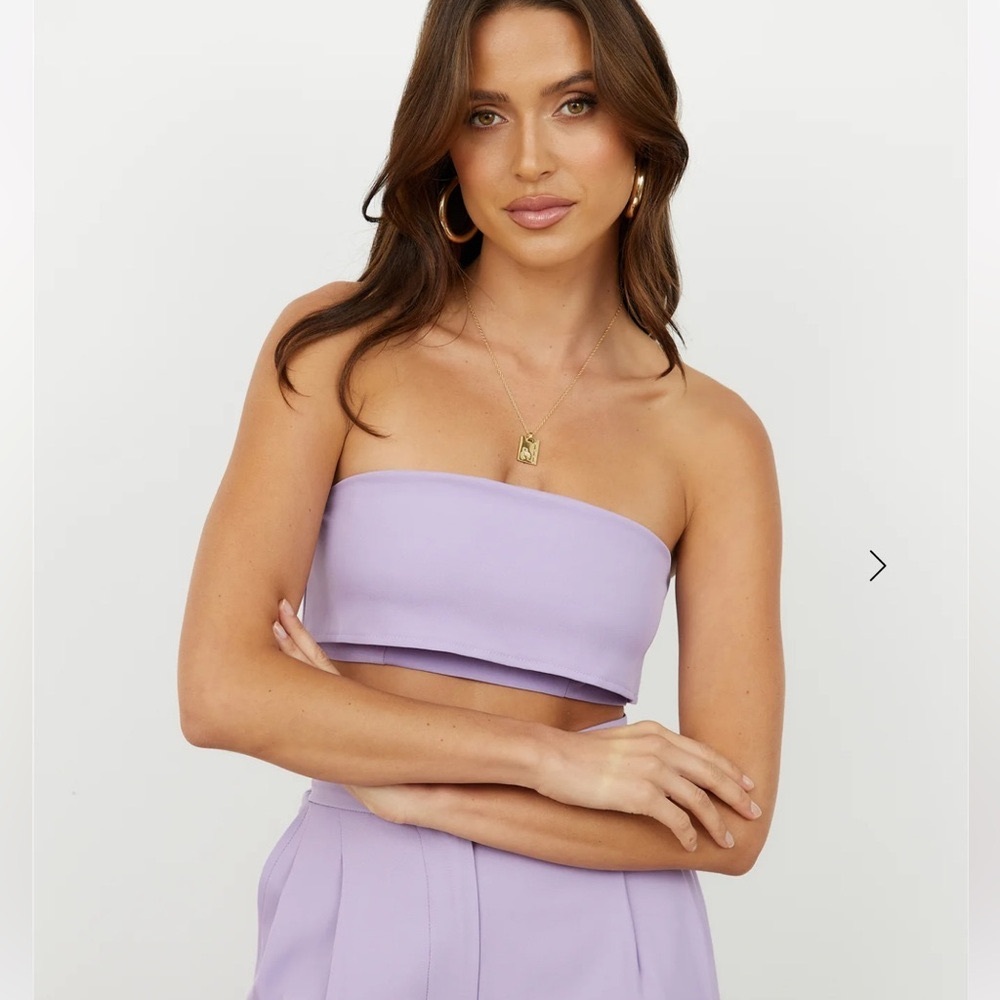 Hello Molly Lavender Crop